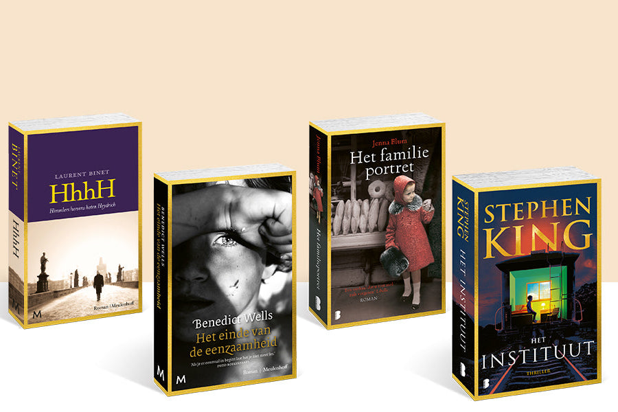 Boekenpakket – Paperback bestsellers  – 4 boeken (incl. Stephen King) - 1