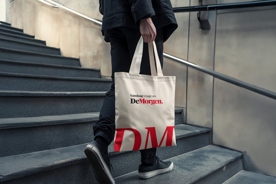 Totebag - De Morgen - afbeelding 1