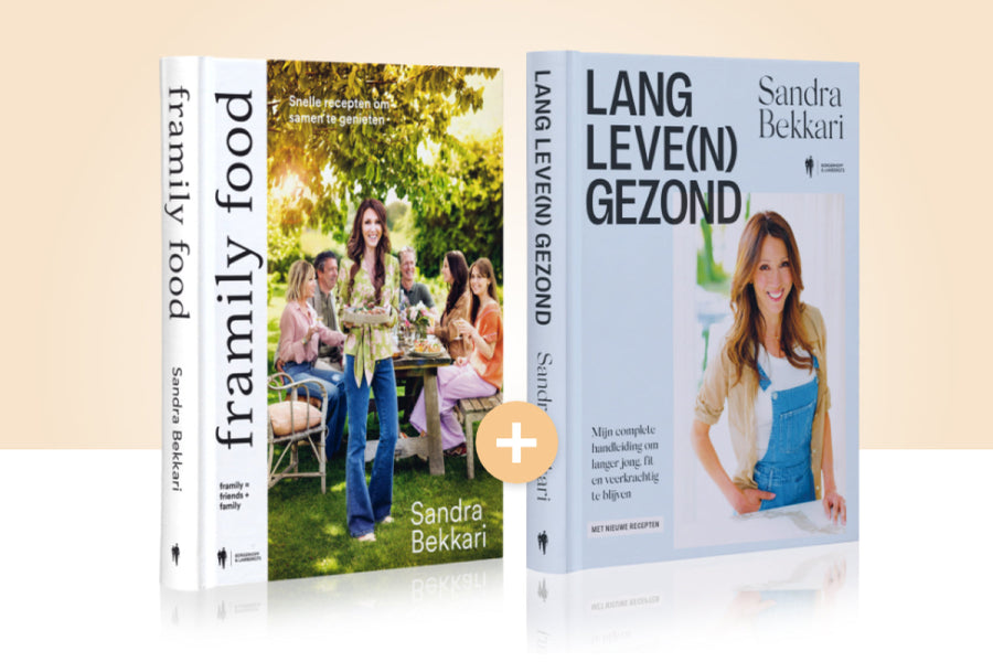 Sandra Bekkari Combipakket: Lang Leve(n) Gezond + Framily Food - afbeelding 1
