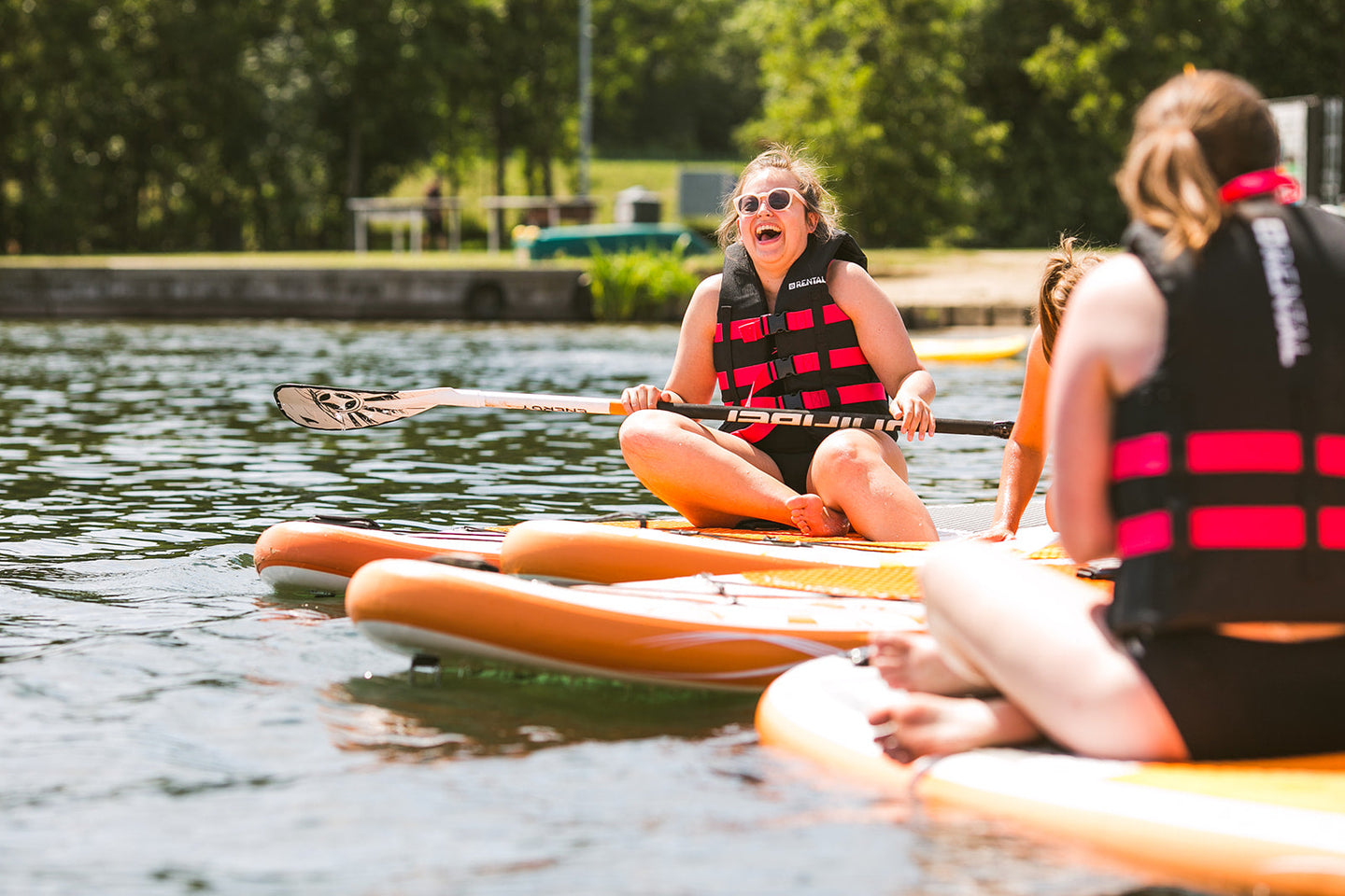 Groepsles SUP board (2u) div. locaties - afbeelding 5