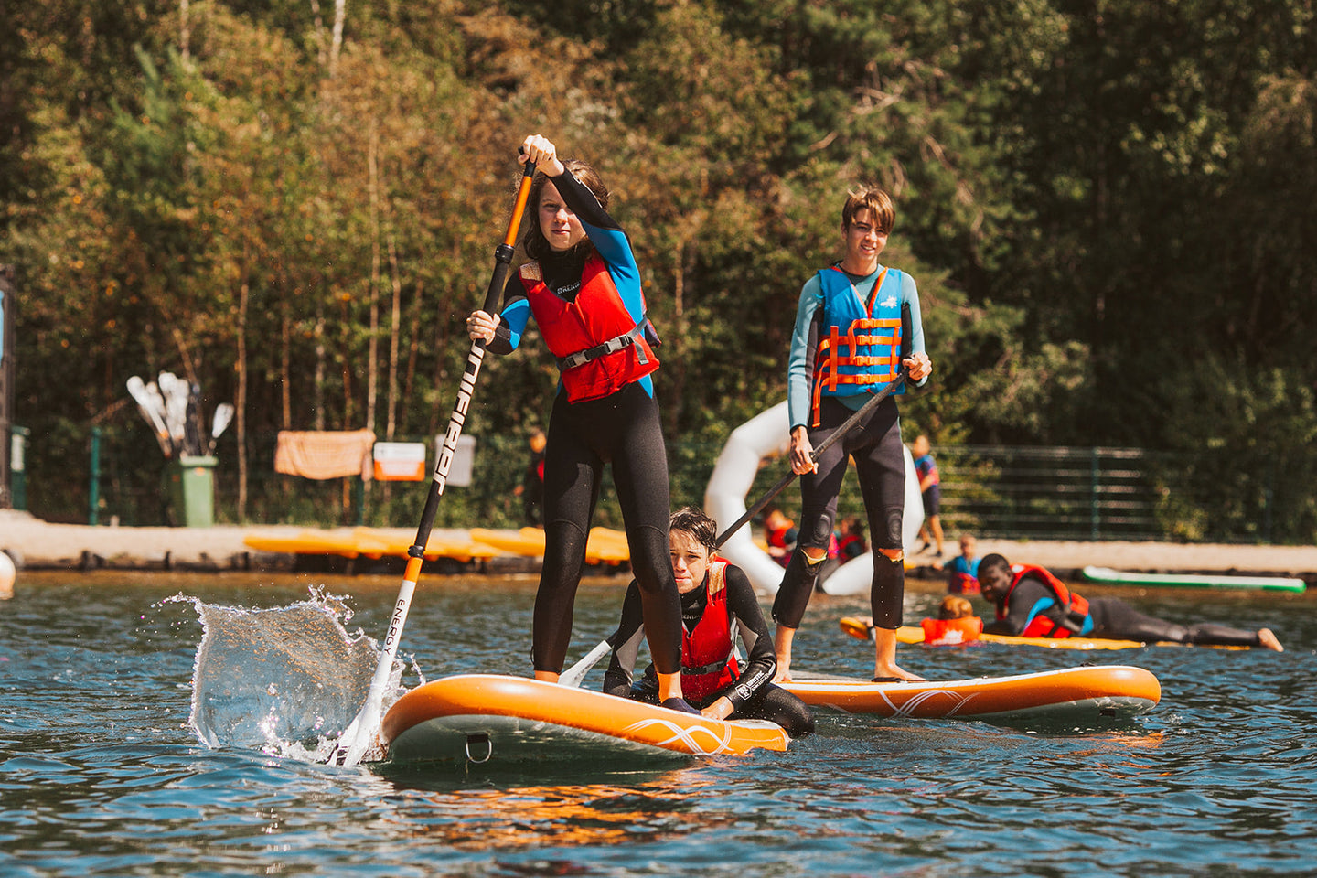 Groepsles SUP board (2u) div. locaties - afbeelding 4