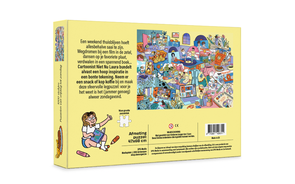 Puzzel 'Weekendje NIET weg' - afbeelding 3
