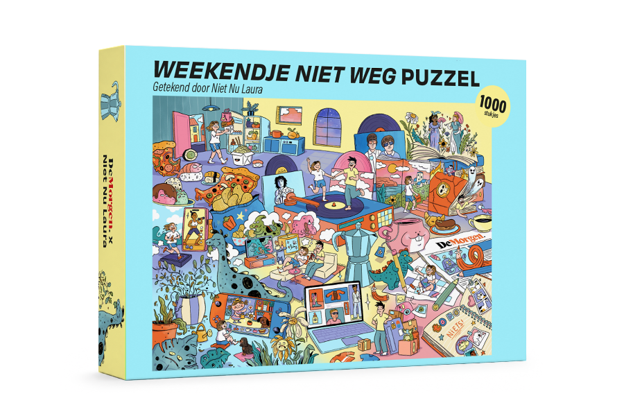 Puzzel 'Weekendje NIET weg' - afbeelding 1