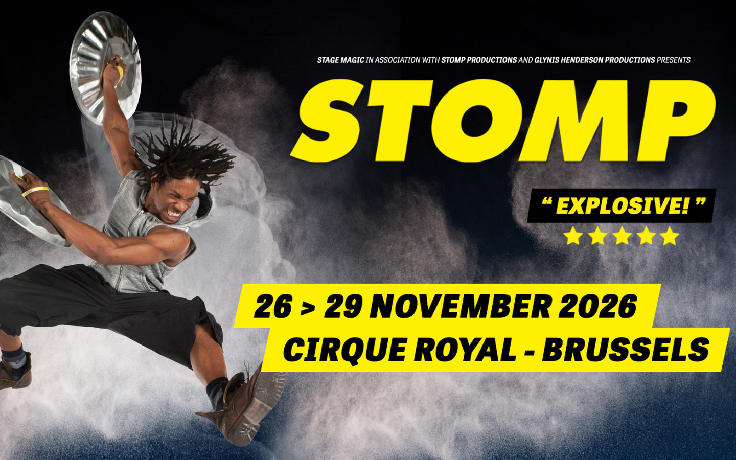 Stomp fauteuil B | Koninklijk Circus Brussel - afbeelding 1