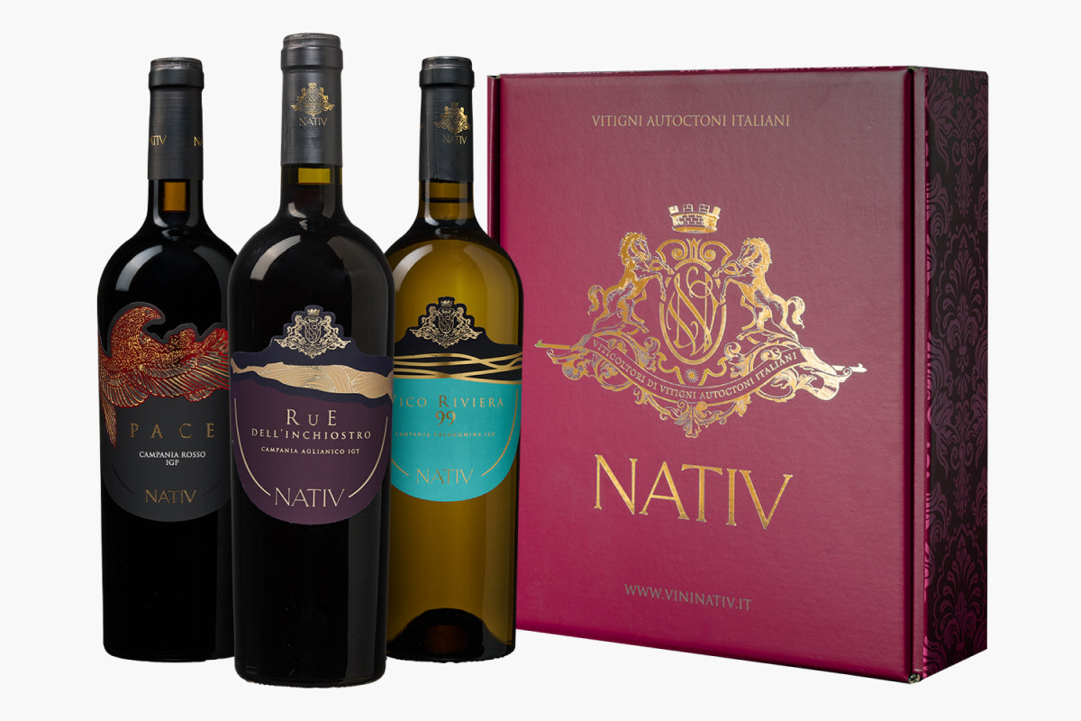 Wijnpakket - Nativ Giftpack Campania (3 flessen) - afbeelding 1