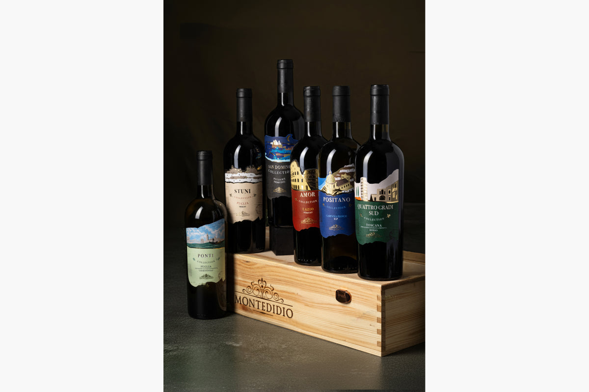 Wijnpakket - Montedidio Collection (collectie van 6 flessen) - afbeelding 3
