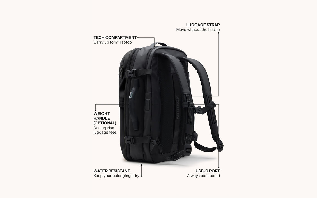 Airback Travel (incl. gewichtsgreep) Zwart - afbeelding 7